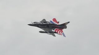 Ramex Delta Dassault Mirage 2000N French Air Force flying Display at RAF Fairford RIAT 2016 AirShow [upl. by Bart]