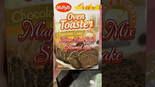 MAYA oven toaster chocolate cake steamedcake chocolatecake cake maya foodie [upl. by Ahsia]