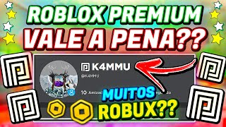 ROBLOX PREMIUM O QUE É e COMO FUNCIONA VALE A PENA BENEFÍCIOS VEJA TUDO 😱💰 [upl. by Male18]