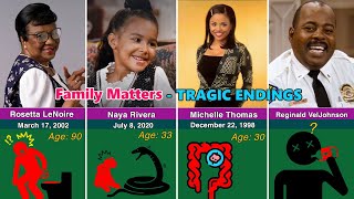 How the 22 Members of the Family Matters Cast Tragically Died [upl. by Rehpotsirhk58]