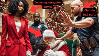 BLACK CHILD DENIED SANTAS LAP AT A FAMOUS MALL — WHAT HER MOTHER DID✊🏾 [upl. by Romulus]