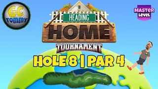 Master QR Hole 8  Par 4 EAGLE  Headed Home Tournament Golf Clash Guide [upl. by Mcneil]