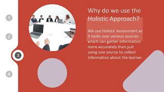 Holistic Approach to Assessment [upl. by Aarika136]