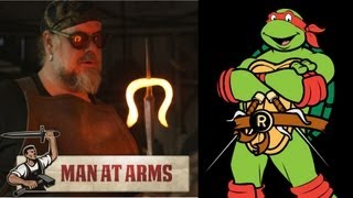 Raphaels Sais Teenage Mutant Ninja Turtles  MAN AT ARMS [upl. by Tirza]