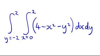 Double Integral example alternative method [upl. by Ander]