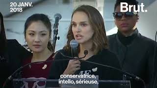 Le discours puissant de Natalie Portman à la Womens March [upl. by Quincey145]