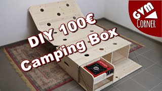 DIY 100€ Camping Box  Campingbox für unter 100 Euro [upl. by Blankenship822]