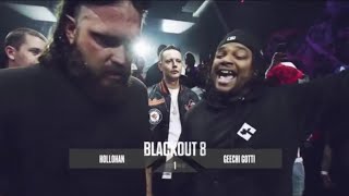 GEECHI GOTTI VS HOLLOHANBIGG K VS CHARRON KOTD BLACKOUT 8 [upl. by Court329]