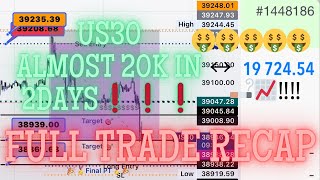 US30TradingVLOG My 19K Trading PlanFullBreakdownHow To Make Life Changing Money Trading US30 [upl. by Laird]