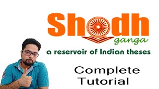 Shodhganga Tutorial  Download Thesis for Free  Download Thesis Free [upl. by Luoar665]