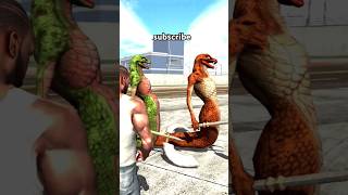 Indian bike game 3D snake monster 😱 actionsportgames [upl. by Salguod104]