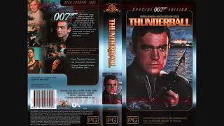 James Bond 007 04 Thunderball 1965 Australian Home Video Releases 19822016 [upl. by Shirleen]