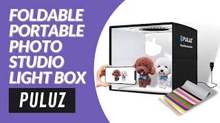 Foldable Portable Photo Studio Light Box by PULUZ [upl. by Aihsyla]