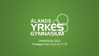 Ålands yrkesgymnasiums dimission 2023 [upl. by Laersi]