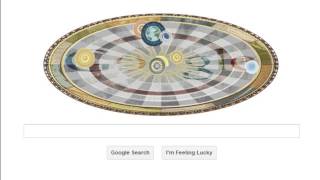 Nicolaus Copernicus Google Logo Doodle [upl. by Cr]