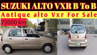 Suzuki Alto Vxr for sale b to b genuine Car Suzuki Alto Vxr for sale [upl. by Rothschild972]