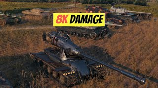 MVY 8K Damage World of Tanks [upl. by Zzaj88]