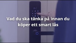 Smart lås bäst i test 2024 Köpguide [upl. by Harriott34]