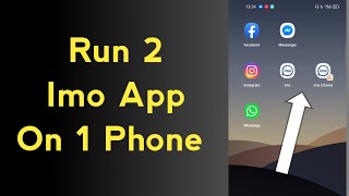 How To Run 2 Imo Application on 1 Mobile Phone [upl. by Epilef]