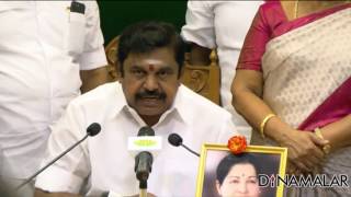 TN CM Edappadi Palanisamy signed in 5 Important Files [upl. by Ramirolg]