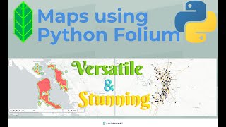 Python Tutorial  Maps with Folium [upl. by Arlina]