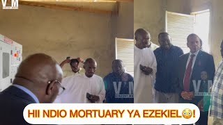 quotHII NDIO MORTUARY 😳quot PASTOR EZEKIEL SHOWS THE ALLEGED MORTUARY IN HIS CHURCH [upl. by Schecter]