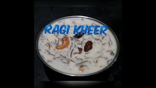 Ragi semiya payasam in tamilRagi payasamRagi vermicelli Kheer [upl. by Yzdnil]