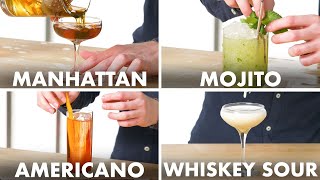 How To Mix Every Cocktail  Method Mastery  Epicurious [upl. by Anh]