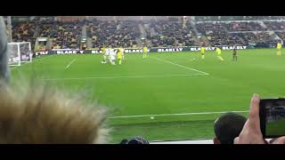 Emiliano Marcondes of Norwich free kick saved by Daniel Grimshaw of Plymouth 261124 Championship [upl. by Dekeles]