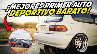 10 MEJORES PRIMEROS AUTOS DEPORTIVOS BARATOS  VERSION TUNING 2023  I RACEMAN [upl. by Haimehen]