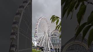 View of Antwerpen Central Train Station short shortvideo lovelygloinbelgium belgium [upl. by Varhol]