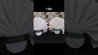 TOWEL ART shorts diy towels creative [upl. by Waterman]