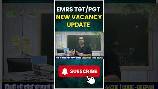 EMRS TGTPGT NEW Vacancy Update emrsvacancy2024 emrs2024 [upl. by Johannes]