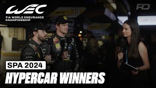 Will Stevens and Callum Ilott React to Their Win 🎙️ I 2024 TotalEnergies 6 Hours of Spa I FIA WEC [upl. by Eniluqcaj]