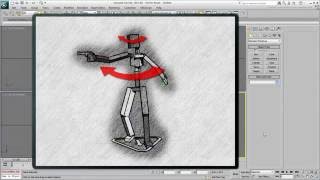 Using CAT in 3ds Max  Part 5  Controlling Limb Animation [upl. by Maloney382]