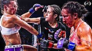 FULL FIGHT Alexa Grasso DESTROYS Jodie Esquibels FACE [upl. by Navada15]