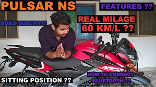 Bajaj Pulsar NS 125 Brand New Bike Milage Saftey Features Build Quality Full Information Genuine [upl. by Bundy]