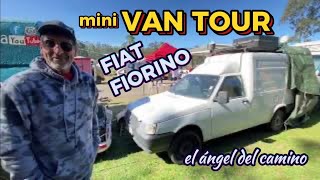 😳en su FIAT FIORINO camperizada VIVIÓ una SITUACIÓN LIMITE los primeros días de su viaje VAN TOUR [upl. by Atnohsal824]