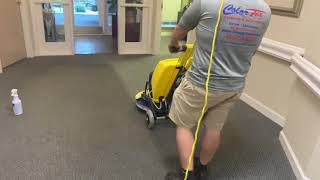 Amazing encapsulation carpet cleaning at assistant living facility [upl. by Leilah]