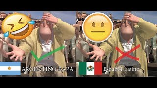 LOS INCREIBLES ESPAÑOL ARGENTINO VS ESPAÑOL LATINO [upl. by Mauro428]