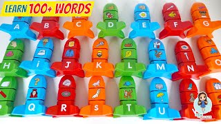 Best Learn ABC Puzzle  Alphabets Preschool Toddler Learning Toy Video  Speech Therapy for Kids [upl. by Joy]