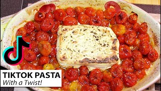 VIRAL TIKTOK PASTA  BAKED CREAM CHEESE PASTA  HUNGRY MOM COOKING [upl. by Rosanne]