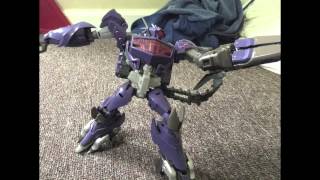 Transformers Prime Legacy Ep2 Shockwave vs Ultra Magnus Stop Motion [upl. by Eisnyl814]