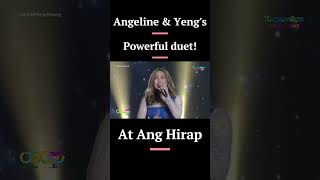 Angeline and Yengs impressive performance Powerful Duet ASAP Natin To Sagupaan ng mga boses [upl. by Napra]