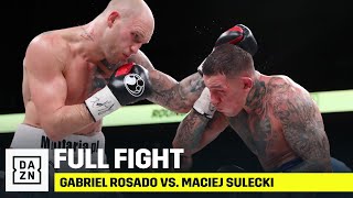 FULL FIGHT  Gabriel Rosado vs Maciej Sulecki [upl. by Oinoitna]