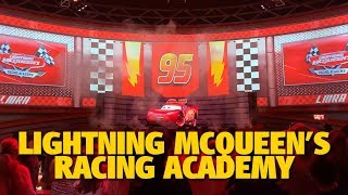 Lightning McQueens Racing Academy  Disneys Hollywood Studios [upl. by Eniawed]