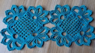 Amazing Crochet tablecloth Tutorial l Beautiful crochet Tablecloth l crochet pattern [upl. by Atteval]