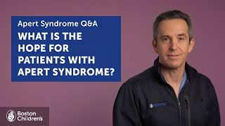 What is your hope for patients with Apert syndrome  Boston Childrens Hospital [upl. by Lord]