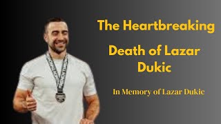 Lazar Dukic Dies During CrossFit Swimming Event August 2024 [upl. by Enimzzaj234]