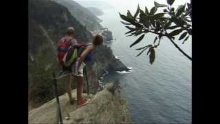 Cinque Terre hike from Monterosso to Vernazza Italy [upl. by Anjanette]